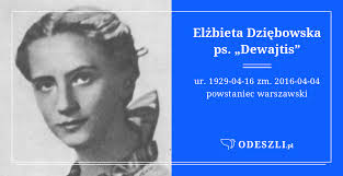 Elżbieta Dziębowska ps. „Dewajtis”