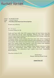 Sebagaimana disabdakan oleh rasullah saw : Proposal Permohonan Daging Qurban Lukisan