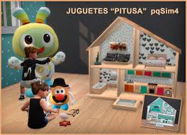 Juguetes "Pitusa" Parte2. Sims 4 Custom Content.