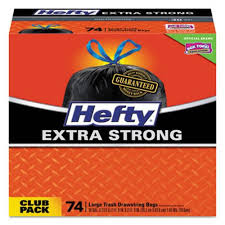 Hefty recycling bags, clear, 30 gallon, 36 count. Hefty Ultra Strong Tall Kitchen Trash Bags Pcte85274ct