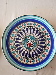 30cm Miletisi Tabak Tabak Sanat Seramik Sanati