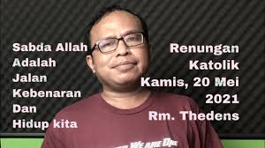 We did not find results for: Renungan Harian Katolik Kamis 20 Mei 2021 Dv Channel Youtube