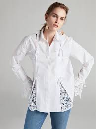 Yirtmaclari Gupur Mixli Gomlek Moda Stilleri Kadin Giyim Giyim