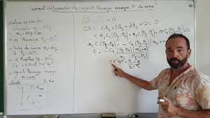 Thermo Premier Principe V 3 Calcul De La Capacite Thermique Massique Kholle Youtube