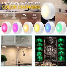 Top 10 best under cabinet light reviews. Wireless Color Changing Led Puck Light With Remote Controls Led Under Cabinet Battery Powered Stick On Lights Buy From 5 On Joom E Commerce Platform