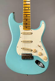 Daphne Blue Relic With Maple Fretboard