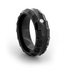 Black Titanium Black Diamond Rings For Men Rings For Men Black Titanium Ring Mens Diamond Jewelry