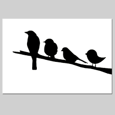 Vogeltjes Op Tak Mit Bildern Scherenschnitt Vogel Vogel Silhouette Papier Vogel