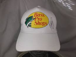 Black Bass Pro Shop Hat Bass Pro Shops Autographed Fishing Sports White Mesh Back Cap Hat Fashion Clothing Shoes Accessories Mensaccessories White Mesh Mens Accessories Caps Hats