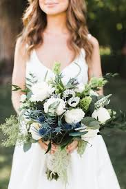 Trending 30 Navy Blue And Greenery Wedding Ideas For 2021 Emmalovesweddings Green Wedding Bouquet Blue Wedding Bouquet Blue Wedding Flowers