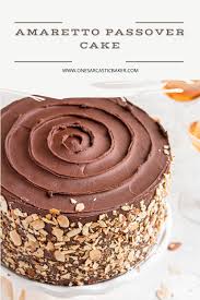 Amaretto Passover Cake Is An Impressive Passover Dessert S Recipe In 2020 Fun Baking Recipes Passover Desserts Best Dessert Recipes
