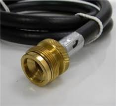 Propane adapter used to connect small appliances to propane source type 1 fitting with regulator connects directly to propane source 1/4 quick disconnect coupler end inner diameter. Dual Quick Connect Hose 120 100476 120pkg United Rv