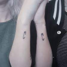 Tattoo artists are required by law to follow universal precautions for the safety of themselves and their clients. Safety Pin Matching Tattoo Artist Sherriaustria Safety Pin Tattoo Tattoos Small Tattoos