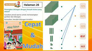 Maybe you would like to learn more about one of these? Memasangkan Bilangan Dengan Banyak Kubus Yang Sesuai Kelas 2 Tema 1 Halaman 26 Youtube