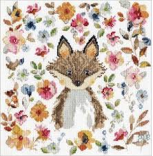 Hi there, i'm rhea the woman behind crafty guild. Design Works Fox Cross Stitch Kit 3275 123stitch