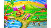 Check spelling or type a new query. Cara Menggambar Petani Membajak Sawah Secara Tradisional Dan Pemandangan Dengan Crayon Oil Pastel Youtube