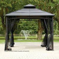 Mainstays Palm Beach Square Gazebo Walmart Canada Gazebo Gazebo Plans Country Cottage House Plans