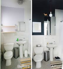 Black And White Bathroom Tiles In A Small Bathroom The Bathroom Small Bathroom Bathrooms Remodel Bathroom Makeover
