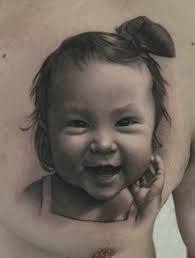 Child Portrait Tattoos by Team MD Tattoo Wipe Outz Artist David Vega!