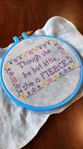 3.79 x 6.57 inches or 9.62 x. Fo Little Quick Stitch From The Feminist Cross Stitch Book By Stephanie Rohr Used Up Some Stuff From My Stash Crossstitch
