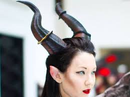 Large Horns 12" Curve Maleficent Inspired Horns 3D Printed (ultra Light  Weight Plastic) Suitable for Adults Comic-con