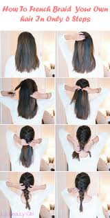 Ok so i know how to french braid but ive never been able to do it myself. Pin On Braiding Guides