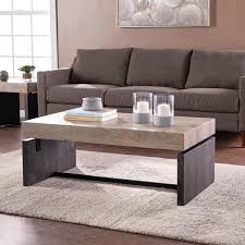 Wood base/legs in dark wenge finish. Buy Measmor Cocktail Table Natural Black Aiden Lane Online In Taiwan 82656412