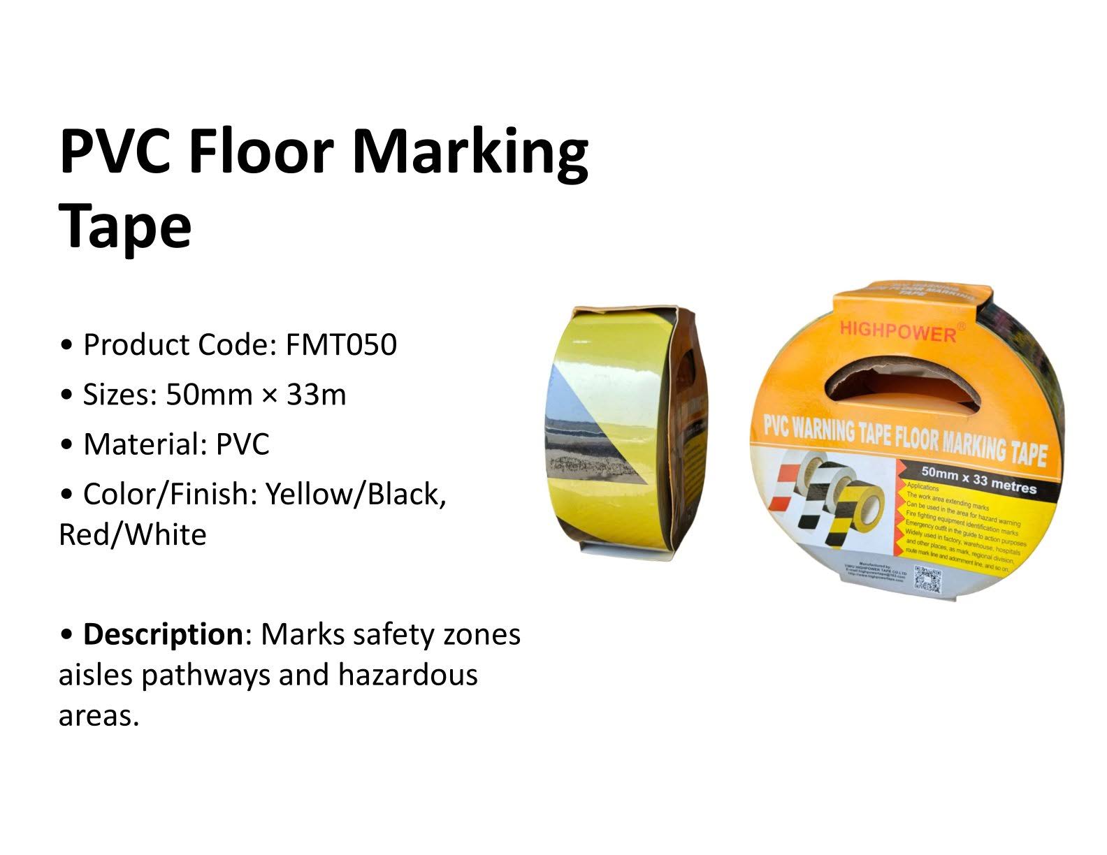 PVC Floor Marking Tape product image