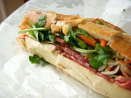 Pate Thit Nuong Banh Mi Baguette Sandwich Sandwiches Baguette Bread
