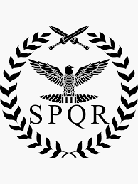 Spqr Roman Senatus Populus Que Romanus Ancient Camp Jupiter Gaius Julius Caesar World Tour Gift Sticker By Sifoustore Roman Tattoo Camp Jupiter Old School Tattoo Designs