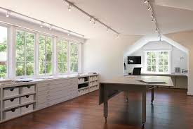 Track lights can be used in any room and in any area, they are flexible in size, look and position. Track Lighting Design Ideas