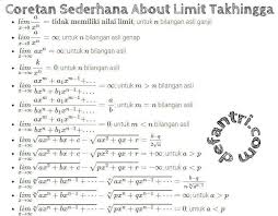 Maybe you would like to learn more about one of these? 40 Soal Dan Pembahasan Matematika Dasar Sma Limit Tak Hingga Pada Fungsi Aljabar Dan Trigonometri Defantri Com