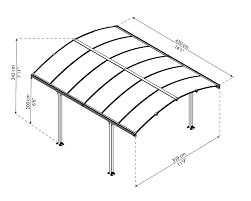 Arcadia Carport Best Protection To Your Vehicle Palram Applications