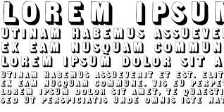 Basic sans serif serif various fixed width bitmap 3 px 4 px 5 px 6 px 7 px 8 px 9 px 10 px. Sans Serif Shaded Font Download For Free View Sample Text Rating And More On Fontsgeek Com