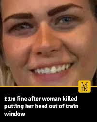 She died after being struck by a tree branch