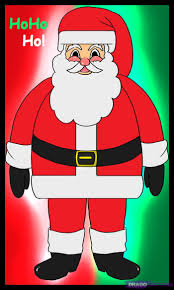 Images Of Easy Simple Santa Claus Drawing Of Christmas As you can see, we are going to show you how to draw santa claus. easy simple santa claus drawing