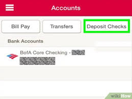You can just detach a check from your supply and write void on it yourself. How To Deposit Checks With The Bank Of America Iphone App
