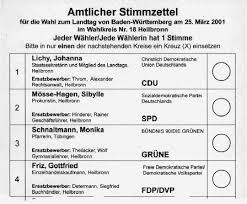 Sehen sie hier, welcher kandidat wie hoch gewonnen hat. Landtagswahl 2006 In Baden Wurttemberg P U Aktuell 14