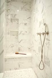 A shower niche is one such modification to the bathroom wall that can help declutter and organize an otherwise crowded and unorganized bathroom did you know that the shower niche can be tricky properly install and the tiling can be even trickier to achieve a good result? Marble Shower Niche Contemporary Bathroom The Renovated Home