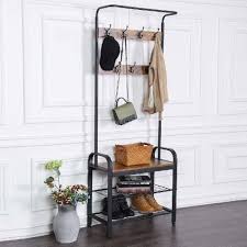 Посмотрите твиты по теме «#gaderobe» в твиттере. Homfa 180cm Gaderobe Garderobenstander Kleiderstander Freistehende Garderobe In Baumform Mit 9 Haken Und 1 Ablage Grau 180x43 5x43 5cm Mobel Diele Flur