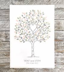 So created nine wedding guest book alternatives that are as hip as they are affordable, and easy to create. Unity Tree Wedding Fingerprint Guest Book Alternative Guest Book Fingerprint Tree