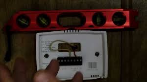 The thermostat instructions call for a red power wire, a yellow, green, and white wire. Camp Trailer Rv 2 Wire Thermostat Upgrade Thermostat Wiring Thermostat Honeywell