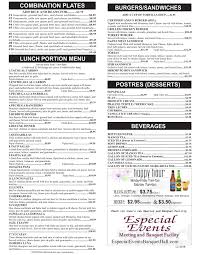 We celebrate that we all live, love, and feast under the same moon. Luna S Mexican Restaurant Menu In Baytown Texas Usa