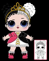 Happy birthday coloring pages] 3. Lol Surprise Doll Coloring Pages Free Printable Coloring Just Coloring Free Printable Coloring Lol Dolls Printable Coloring