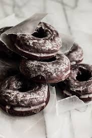 Pastry Affair Glazed Chocolate Cake Doughnuts Homemade Donuts Recipe Desserts Homemade Donuts