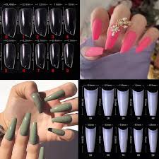 Yokilly 240 pieces natural french fake nails,acrylic false nails kit including 12 different size short press on false nails,pink white nails tips sets with nail stickers,files and stick (240 pcs) 3.8 out of 5 stars 1,293 Buy 500pcs Long Fake Nails French False Nail White Clear Press On Nails Oblique T Type Nails Tips Nails Art Decorations At Affordable Prices Free Shipping Real Reviews With Photos Joom