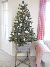 8 Holiday Decorating Ideas For A Small Space Small Apartment Christmas Tree Small Space Christmas Tree Minimalist Christmas Tree
