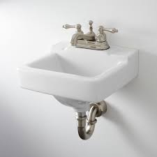 wall mounted bathroom sinks
