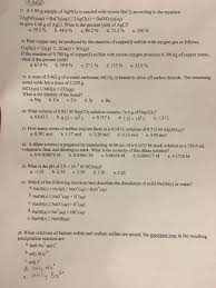 Recommended by the wall street journal. Oneclass I Need Help Please Get Sio2 17 A595 G Sample Of Agno3 Is Reacted With Excess Bacl2 Accordi