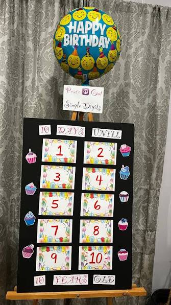 10 Days until 10 years old! 🎈 Let the birthday countdown begin